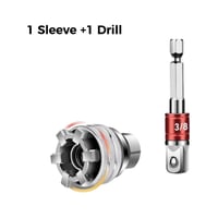 1 Sleeve + 1 Drill