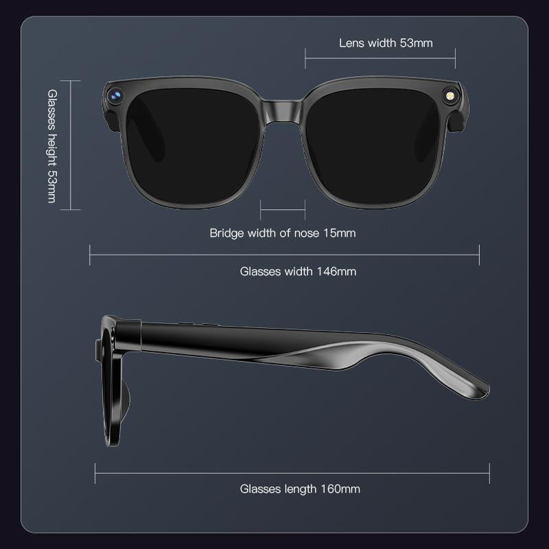 TryRater AI Smart Camera Glasses