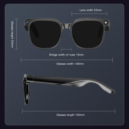 TryRater AI Smart Camera Glasses