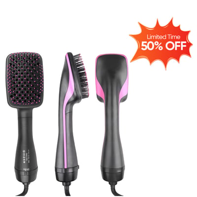 2-in-1 Hair Straightener & Curler