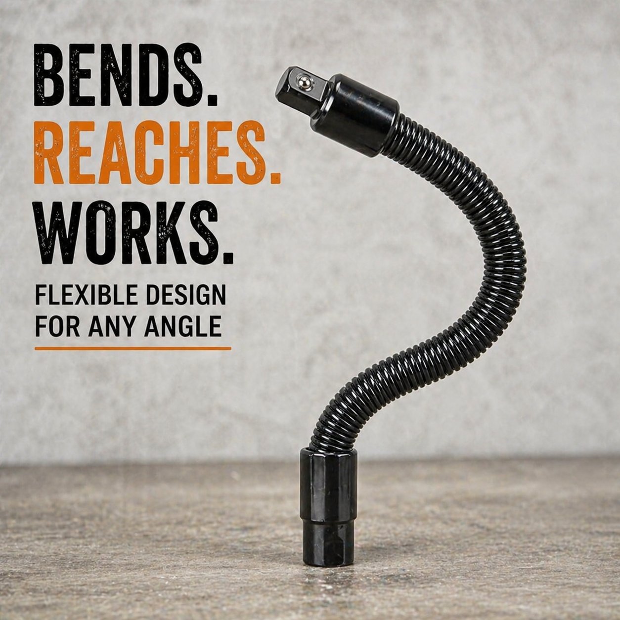 1/2" Flexible Socket Extension Bar!