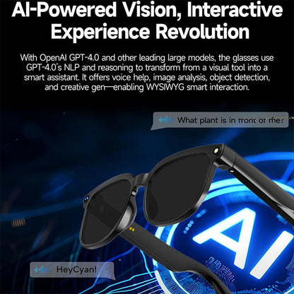 TryRater AI Smart Camera Glasses