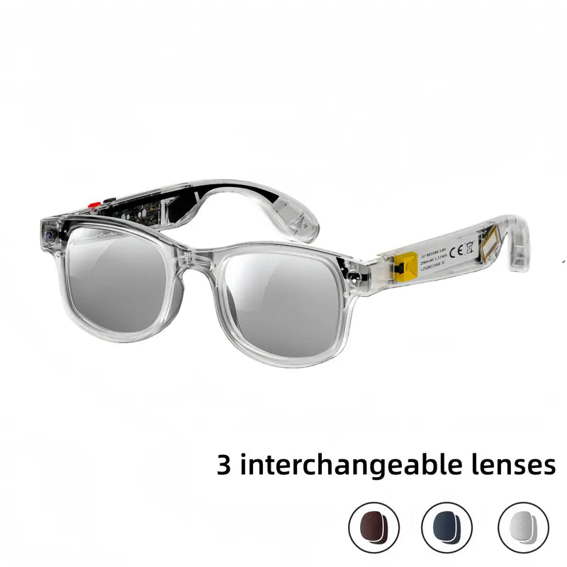 TryRater AI Smart Camera Glasses